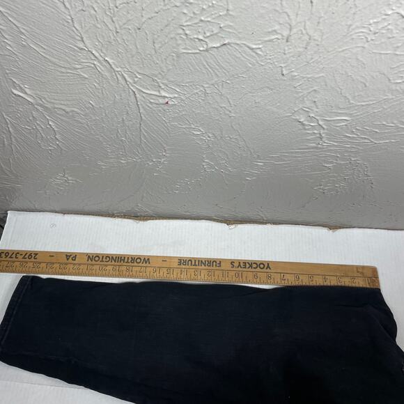 Kensie Womens Black Tapered Leg Mid Rise Wash 5 Pockets Stretch Jeans Sz 8/29 - Picture 7 of 7